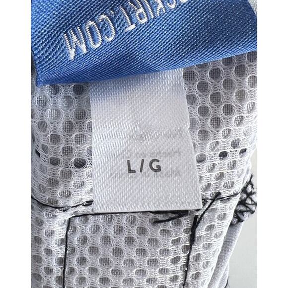 RipSkirt Hawaii Sport Skirt Length 2 Womens Large Night Blooms Floral Tie Waist - Picture 10 of 12